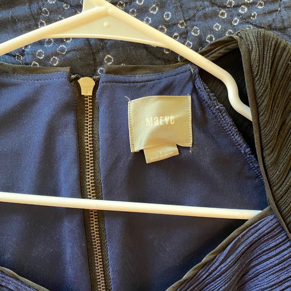 Maeve Anthropologie Colorblock Bodycon Dress - Picture 5 of 5